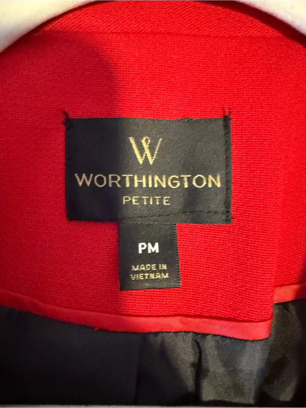 Worthington Petite Red Blazer & Pencil Skirt Suit Set Size 6 / PM